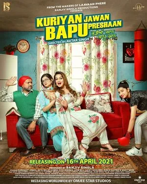 Kuriyan Jawan Bapu Preshaan 2021 Punjabi WEB-DL | Hindi Full Movie